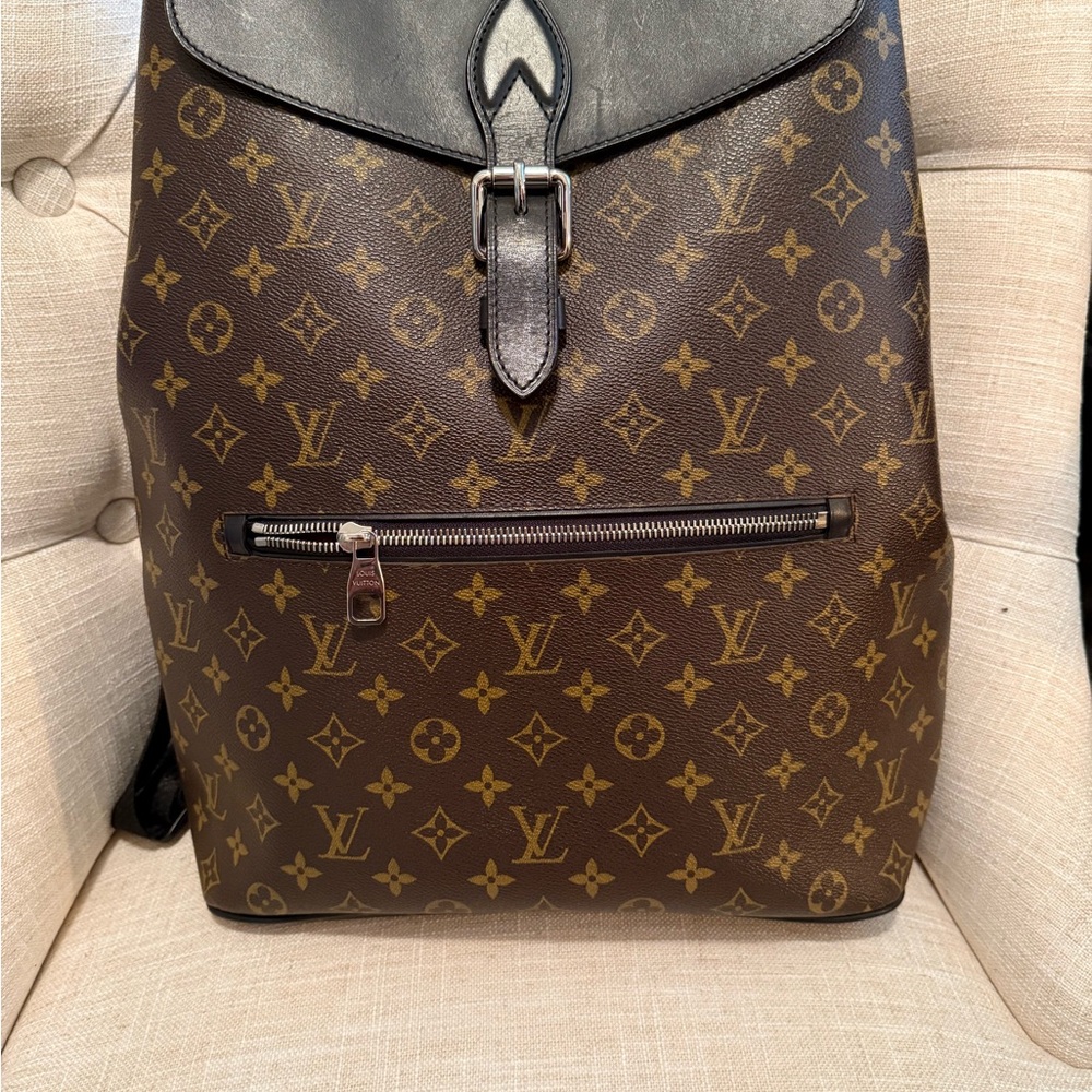 Louis Vuitton Palm Macassar Monogram backpack